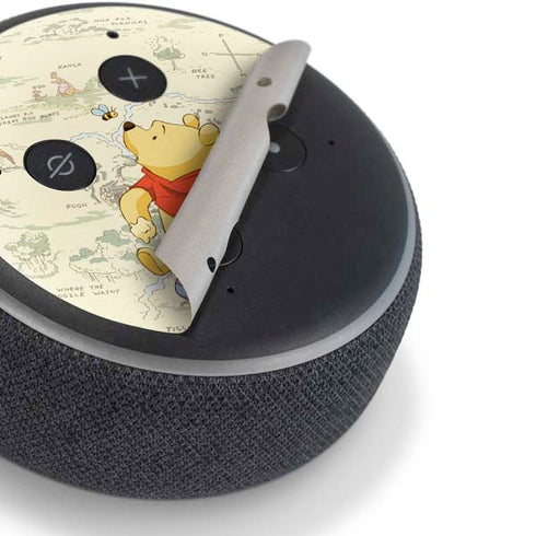 Disney Winnie the Pooh Hundred Acre Wood Amazon Echo Dot Skin