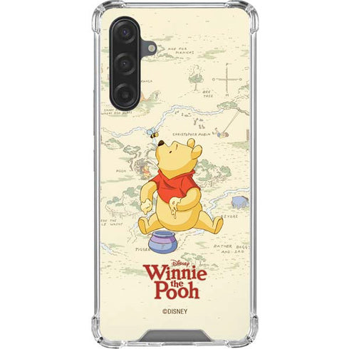 Disney Winnie the Pooh Hundred Acre Wood Galaxy A17 Clear Case