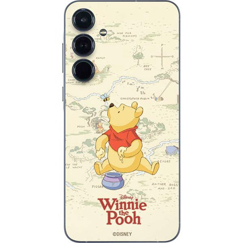 Disney Winnie the Pooh Hundred Acre Wood Galaxy A35 5G Skin
