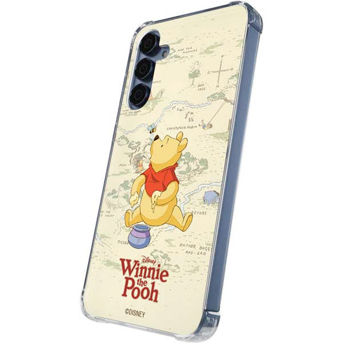 Disney Winnie the Pooh Hundred Acre Wood Galaxy A55 5G Clear Case