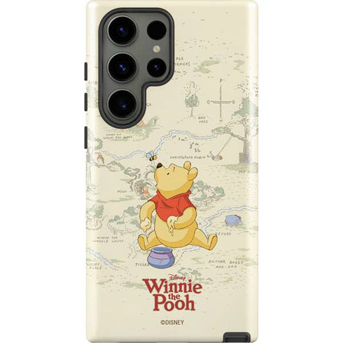 Disney Winnie the Pooh Hundred Acre Wood Galaxy S23 Ultra Pro Case