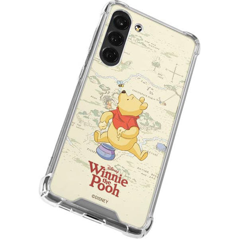 Disney Winnie the Pooh Hundred Acre Wood Galaxy S24 FE Clear Case