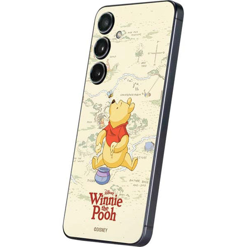 Disney Winnie the Pooh Hundred Acre Wood Galaxy S25 Plus Skin