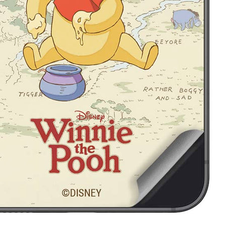 Disney Winnie the Pooh Hundred Acre Wood Galaxy S25 Plus Skin