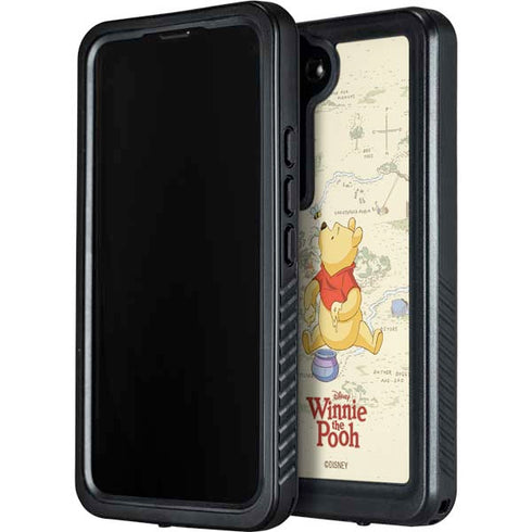 Disney Winnie the Pooh Hundred Acre Wood Galaxy S24 Plus Waterproof Case