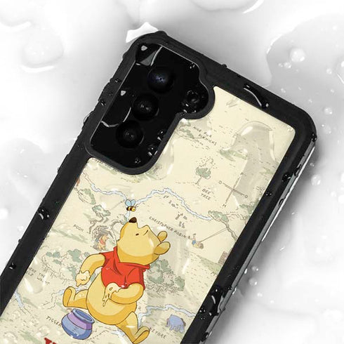 Disney Winnie the Pooh Hundred Acre Wood Galaxy S24 Plus Waterproof Case