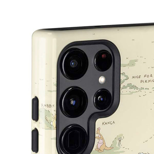 Disney Winnie the Pooh Hundred Acre Wood Galaxy S25 Ultra Impact Case