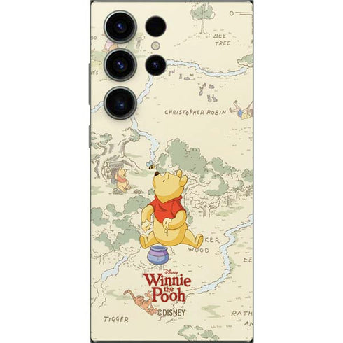 Disney Winnie the Pooh Hundred Acre Wood Galaxy S25 Ultra Skin
