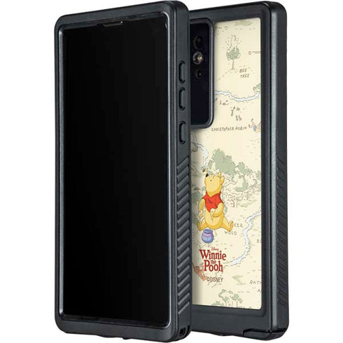 Disney Winnie the Pooh Hundred Acre Wood Galaxy S24 Ultra Waterproof Case