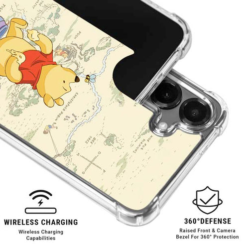 Disney Winnie the Pooh Hundred Acre Wood Galaxy S26 Clear Case