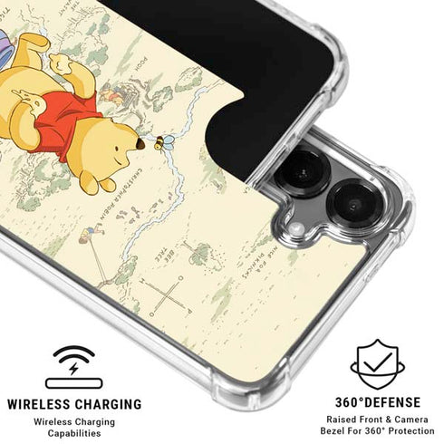 Disney Winnie the Pooh Hundred Acre Wood Galaxy S26 Plus Clear Case