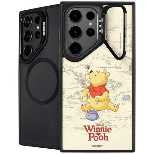 Disney Winnie the Pooh Hundred Acre Wood Galaxy S26 Ultra Kickstand Case