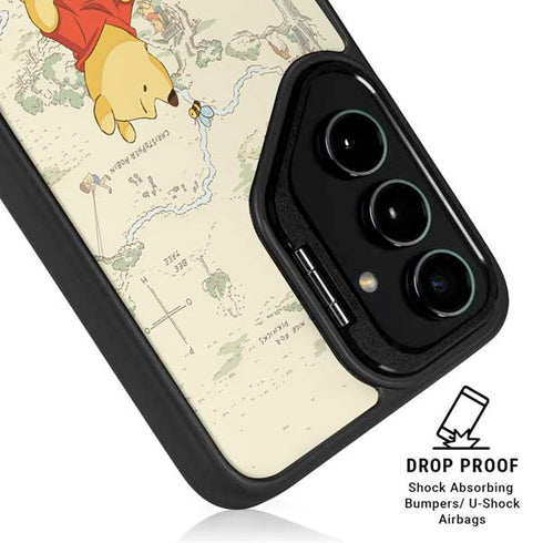 Disney Winnie the Pooh Hundred Acre Wood Galaxy S26 Ultra Kickstand Case