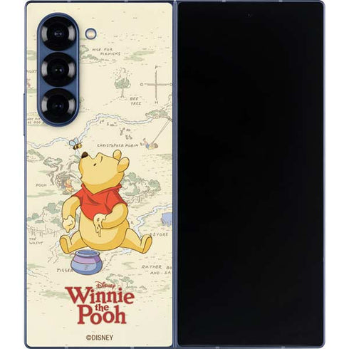 Disney Winnie the Pooh Hundred Acre Wood Galaxy Z Fold6 Skin