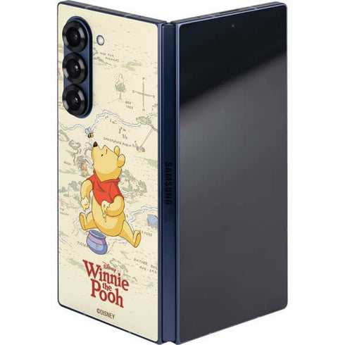 Disney Winnie the Pooh Hundred Acre Wood Galaxy Z Fold6 Skin