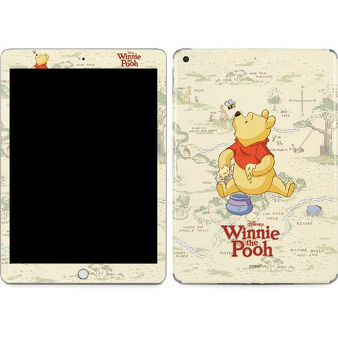 Disney Winnie the Pooh Hundred Acre Wood Apple iPad Skin