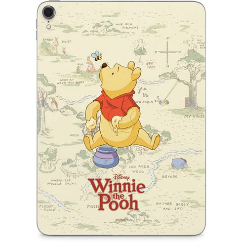 Disney Winnie the Pooh Hundred Acre Wood Apple iPad Pro Skin
