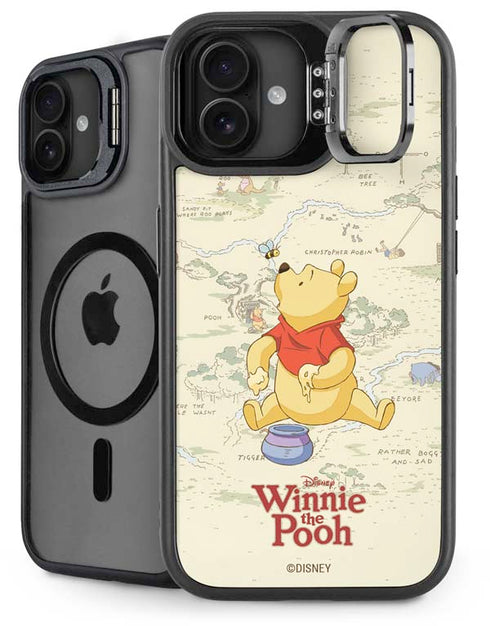 Disney Winnie the Pooh Hundred Acre Wood iPhone 16 Plus Kickstand Case