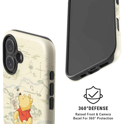 Disney Winnie the Pooh Hundred Acre Wood iPhone 16 Plus Magsafe Impact Case