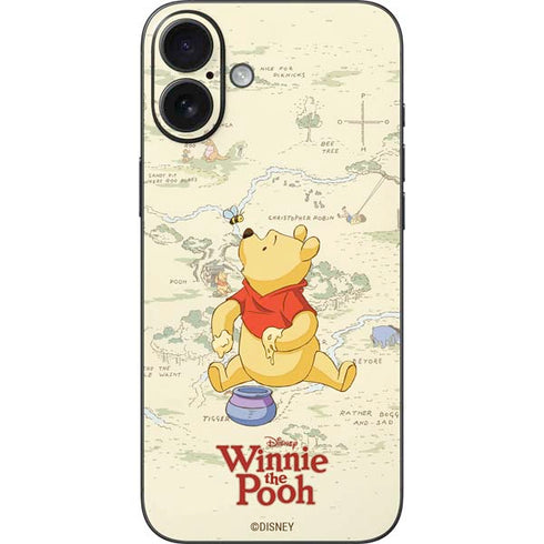 Disney Winnie the Pooh Hundred Acre Wood iPhone 16 Plus Skin