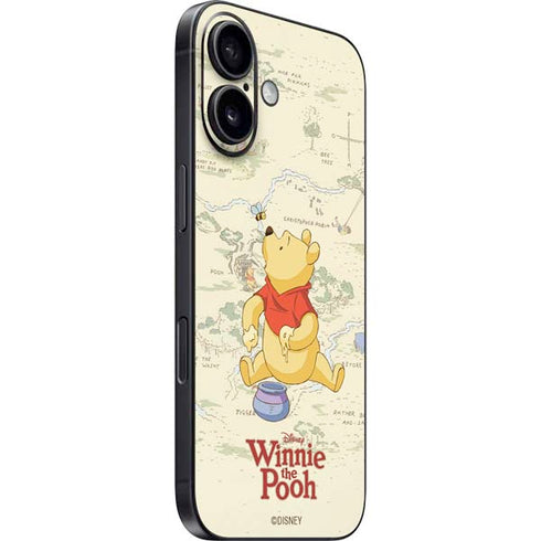 Disney Winnie the Pooh Hundred Acre Wood iPhone 16 Plus Skin