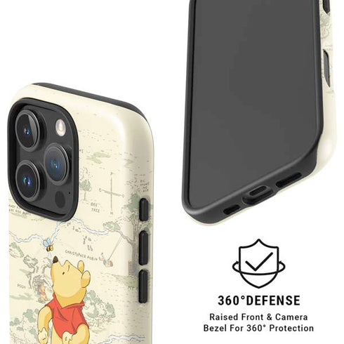 Disney Winnie the Pooh Hundred Acre Wood iPhone 16 Pro Max Magsafe Impact Case