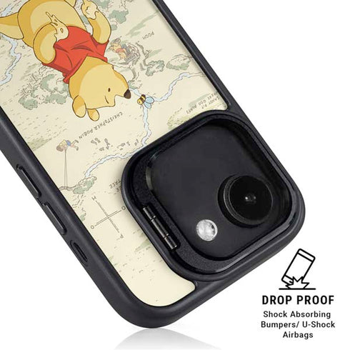 Disney Winnie the Pooh Hundred Acre Wood iPhone 16e Kickstand Case