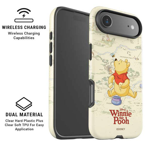 Disney Winnie the Pooh Hundred Acre Wood iPhone 17 Air Magsafe Impact Case