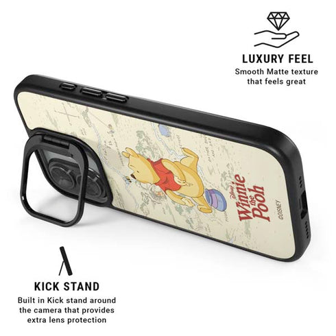 Disney Winnie the Pooh Hundred Acre Wood iPhone 17 Kickstand Case