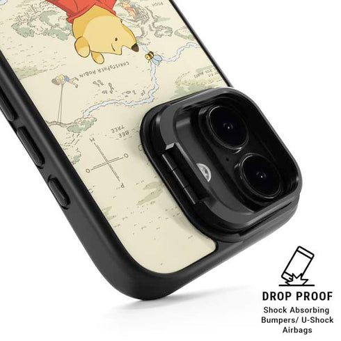 Disney Winnie the Pooh Hundred Acre Wood iPhone 17 Kickstand Case