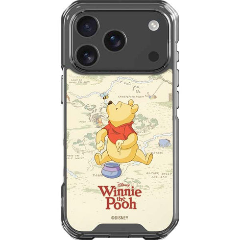 Disney Winnie the Pooh Hundred Acre Wood iPhone 17 Pro Clear Case