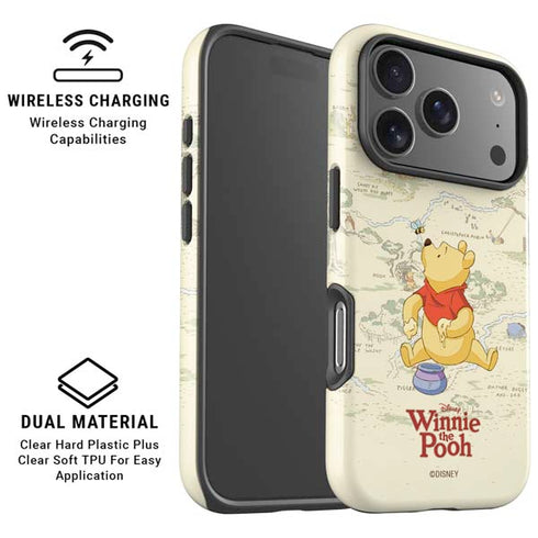 Disney Winnie the Pooh Hundred Acre Wood iPhone 17 Pro Magsafe Impact Case