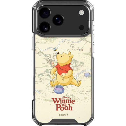 Disney Winnie the Pooh Hundred Acre Wood iPhone 17 Pro Max Clear Case