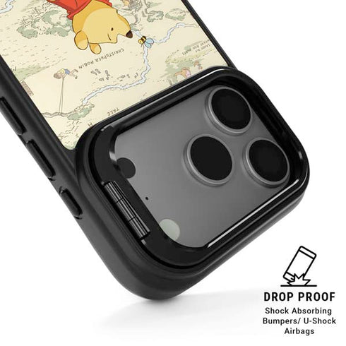 Disney Winnie the Pooh Hundred Acre Wood iPhone 17 Pro Max Kickstand Case