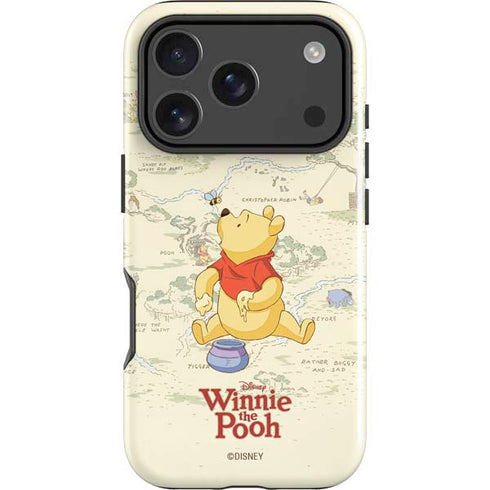Disney Winnie the Pooh Hundred Acre Wood iPhone 18 Pro Impact Case