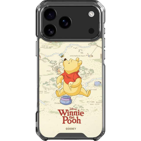 Disney Winnie the Pooh Hundred Acre Wood iPhone 18 Pro Max Clear Case
