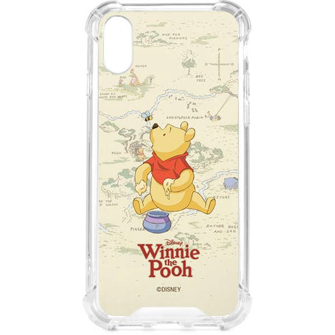 Disney Winnie the Pooh Hundred Acre Wood iPhone XS Clear Case