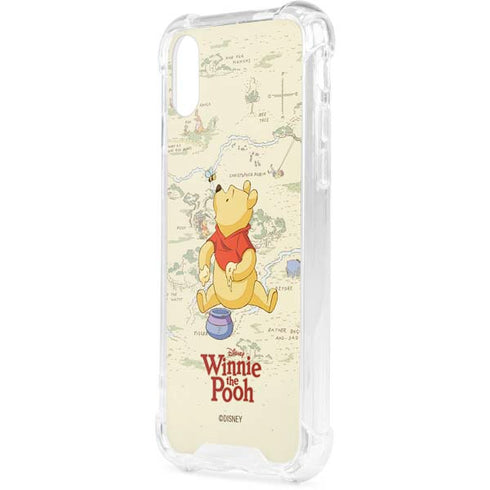 Disney Winnie the Pooh Hundred Acre Wood iPhone XS Clear Case