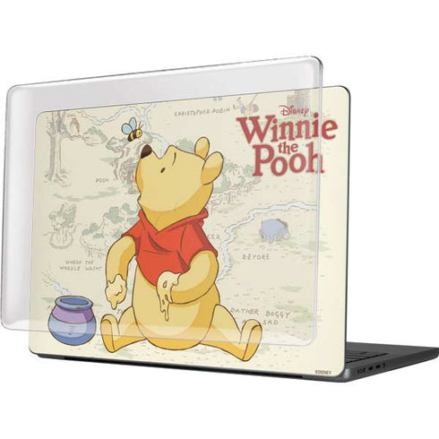 Disney Winnie the Pooh Hundred Acre Wood MacBook Pro 14in (2021-24) Case plus Skin