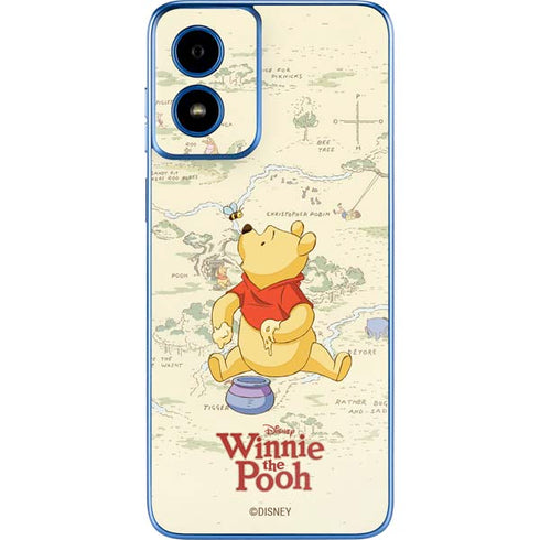 Disney Winnie the Pooh Hundred Acre Wood Moto G Play 4G (2024) Skin