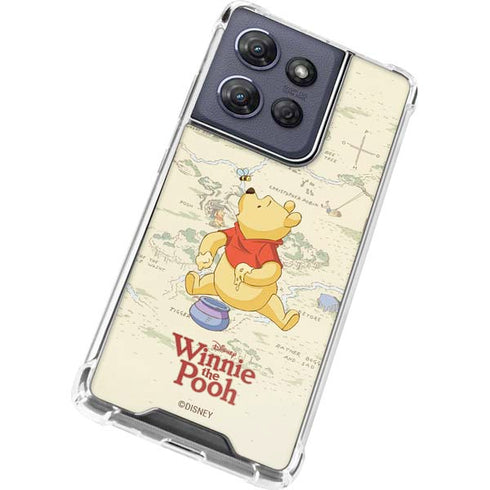 Disney Winnie the Pooh Hundred Acre Wood Moto G Power 5G (2025) Clear Case