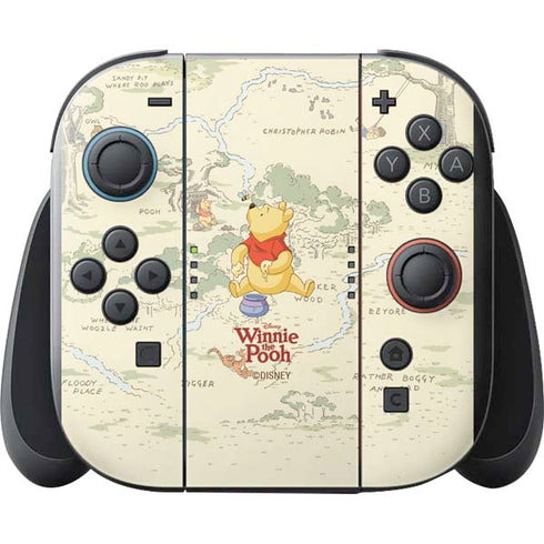 Disney Winnie the Pooh Hundred Acre Wood Nintendo Switch 2 (2025) with Joy-Con Skin