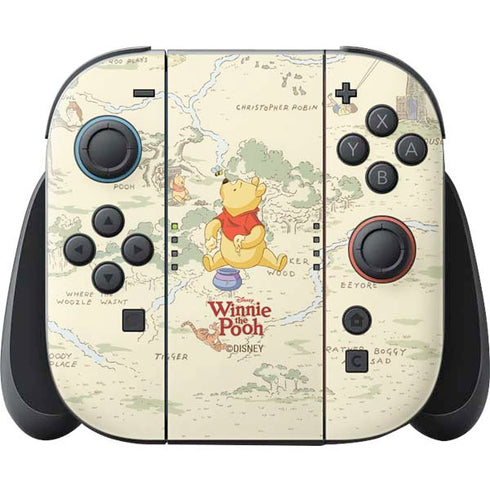 Disney Winnie the Pooh Hundred Acre Wood Nintendo Switch 2 (2025) Joy-Con Controller Skin