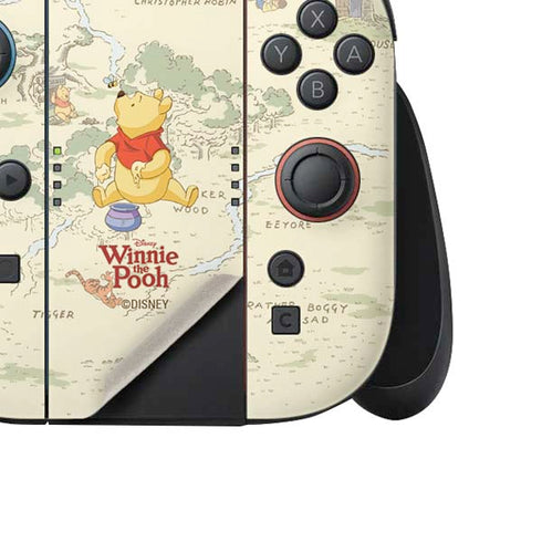 Disney Winnie the Pooh Hundred Acre Wood Nintendo Switch 2 (2025) Joy-Con Controller Skin