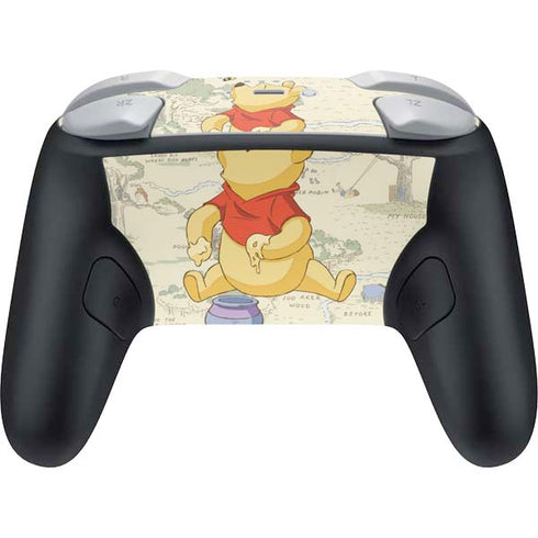 Disney Winnie the Pooh Hundred Acre Wood Nintendo Switch 2 (2025) Pro Controller Skin