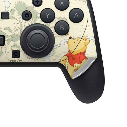 Disney Winnie the Pooh Hundred Acre Wood Nintendo Switch 2 (2025) Pro Controller Skin