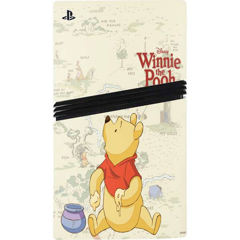 Disney Winnie the Pooh Hundred Acre Wood PS5 Pro Console Skin