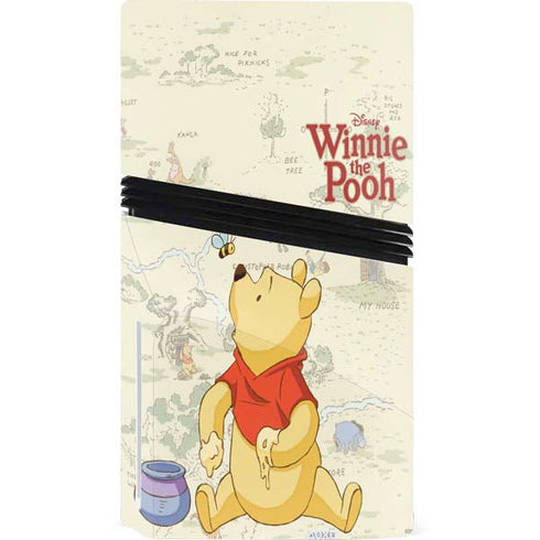 Disney Winnie the Pooh Hundred Acre Wood PS5 Pro Disk Console Skin