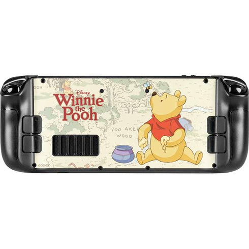 Disney Winnie the Pooh Hundred Acre Wood Steam Deck Handheld Gaming Computer OLED Skin