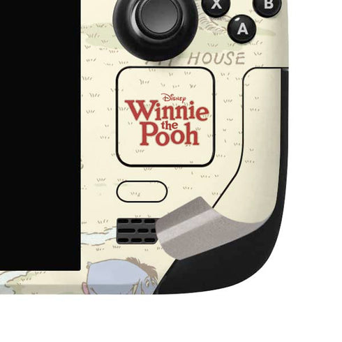 Disney Winnie the Pooh Hundred Acre Wood Steam Deck Handheld Gaming Computer OLED Skin